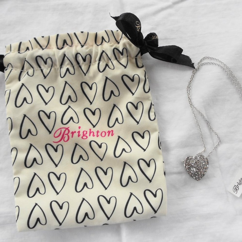 Brighton "Anatolia" Heart Necklace with pouch